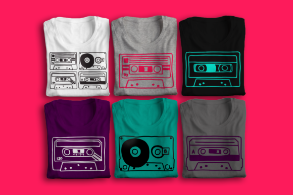 Download Hand Drawn Cassette Tapes - Cassette tapes Collection