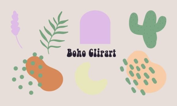 Download Boho Clip Art Set - Clip art set Collection